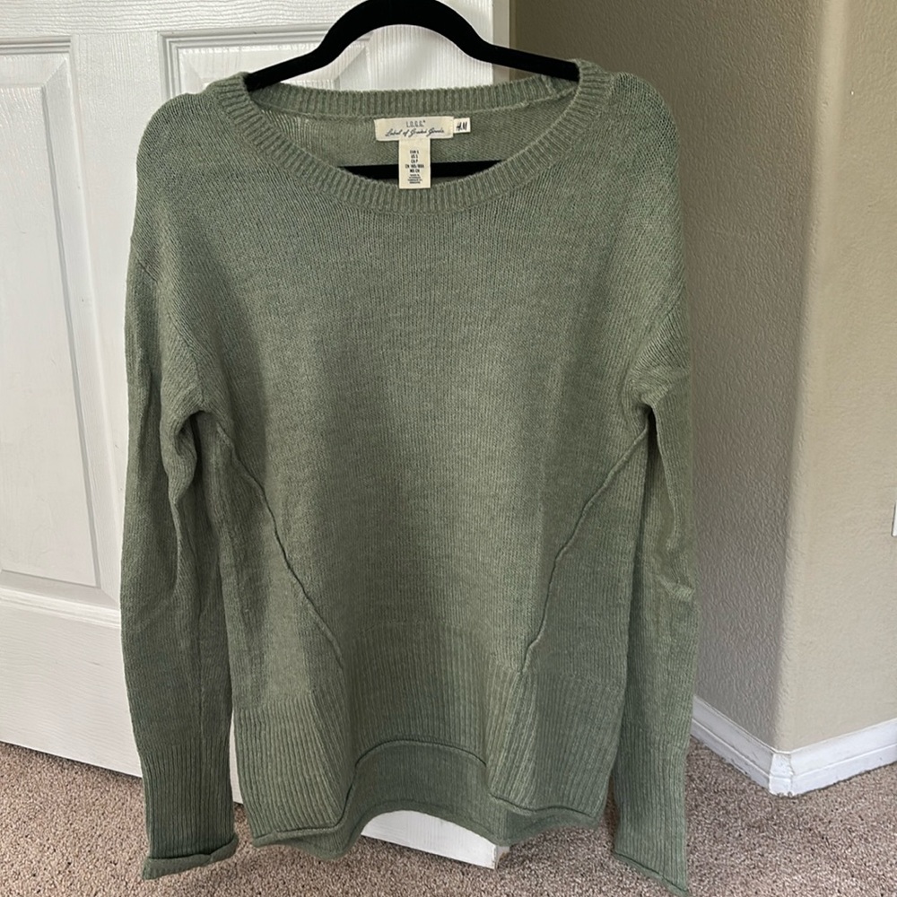 H&M Green Sweater